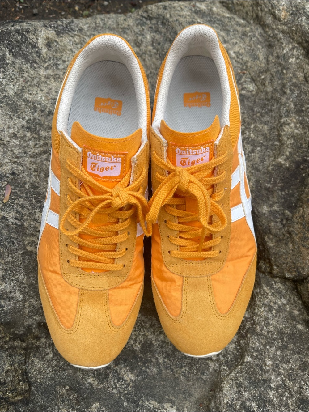 Onitsuka Tiger by Asics Men’s Golden Yellow Classic Runner Sneakers size 10